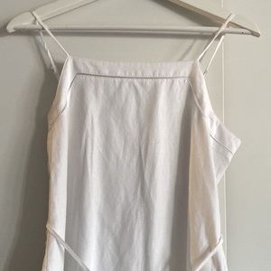 GAP Petit Linen Maxi Dress